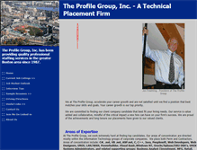 Tablet Screenshot of profilegroup.net